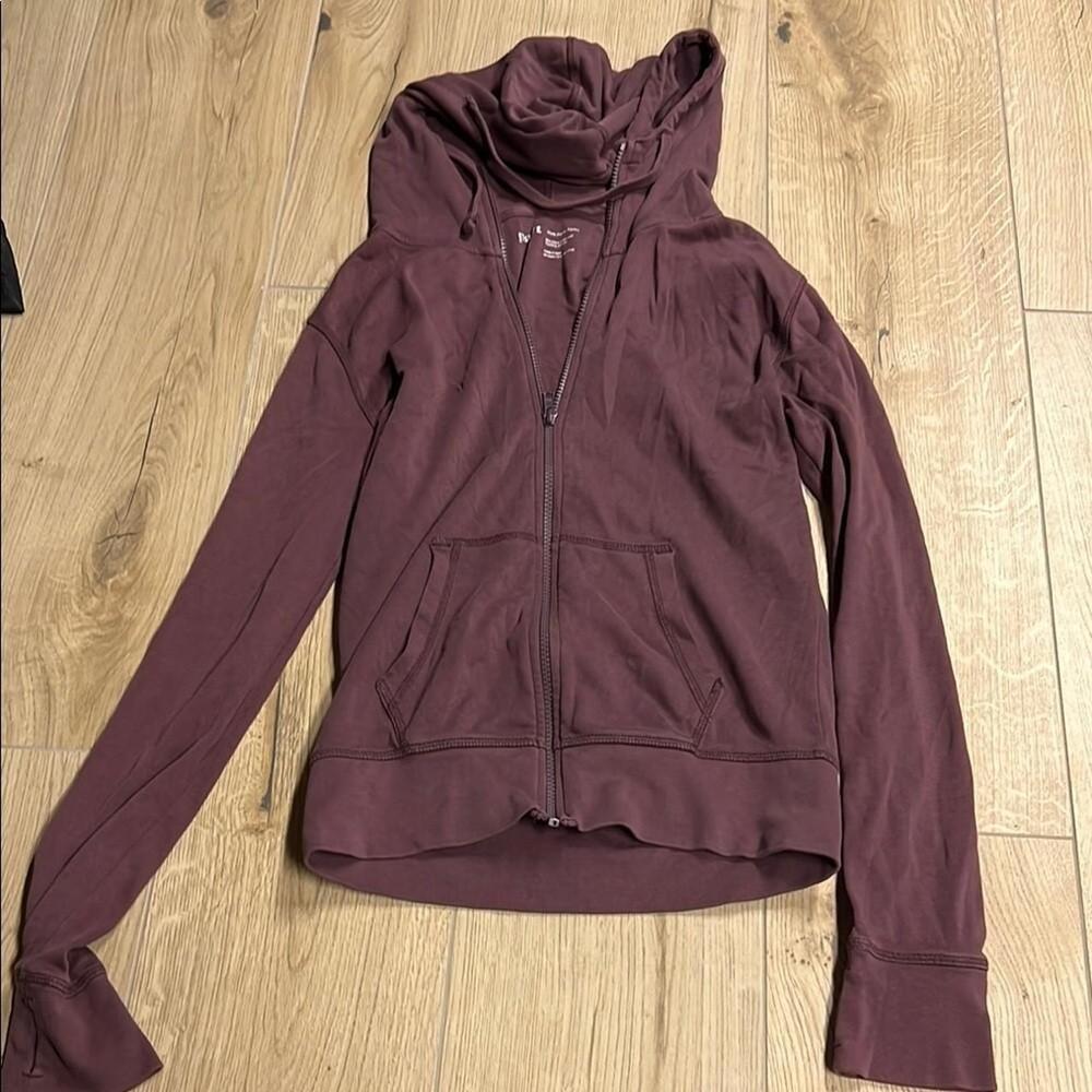 Pact Maroon zip up hoodie with Eco-Friendly Fabric and Versatile Design